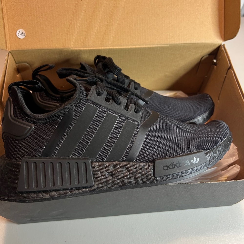 Adidas NMD_R1 J Black Shoes youth size 6